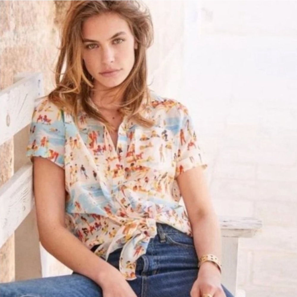 SEZANE x G. KERO Fosca Shirt - size 4